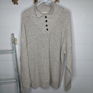 Eddie Bauer button sweater